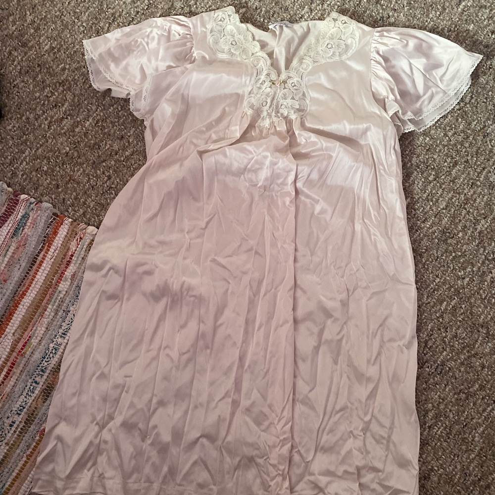 women’s vintage grandmacore courtney love lace rose slip dress